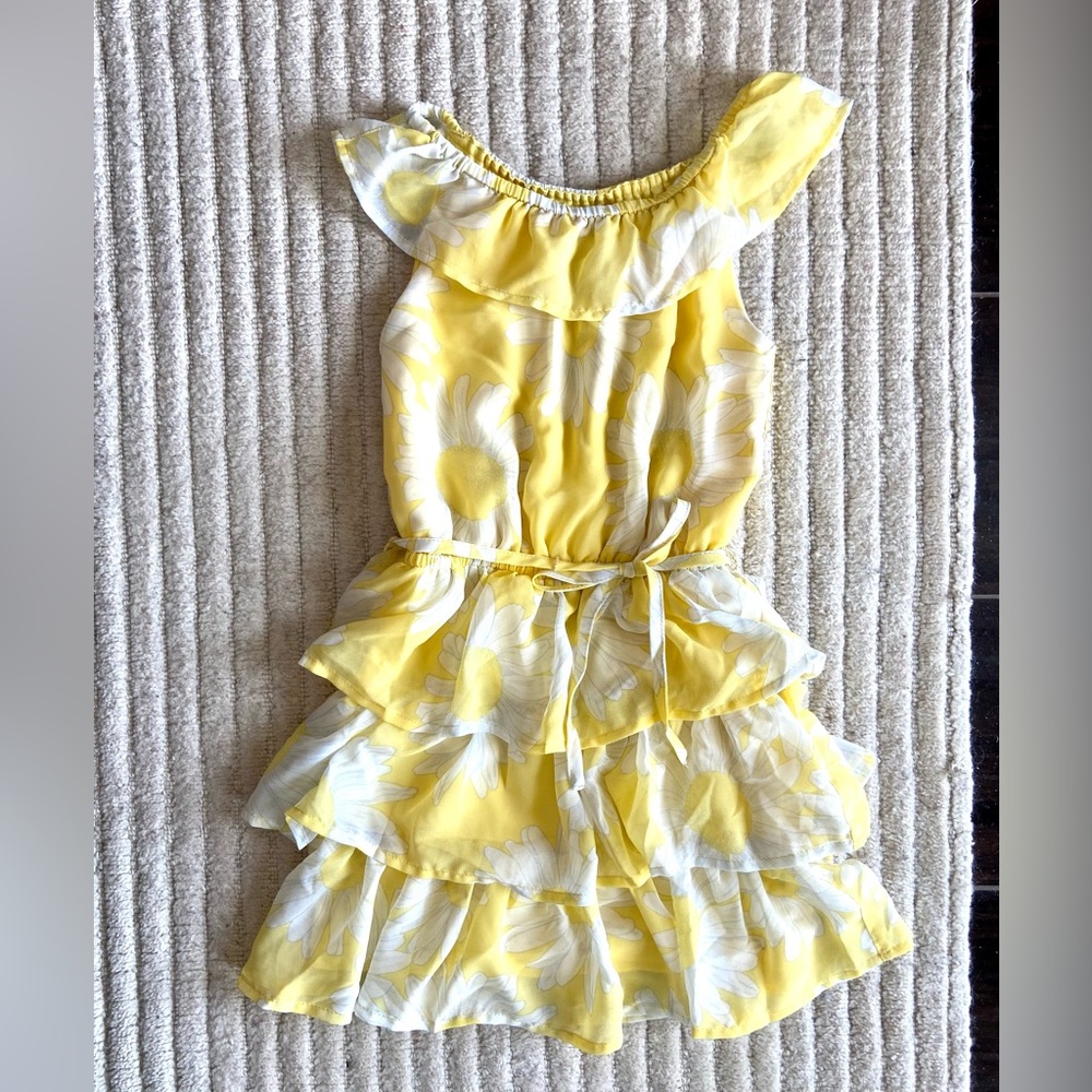 Children’s Place chiffon dress, Girls size S (5-6), EUC